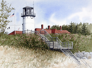 Struna Galleries of Brewster and Chatham, Cape Cod Paintings of New England and Cape Cod  - Light at the Top